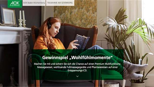 SyncSouls im AOK Gesundheitsmagazin – Gewinnspiel Wohlfühlmomente