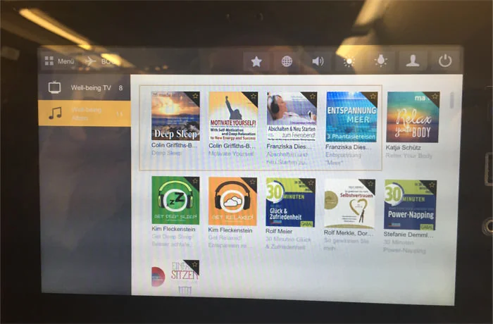 SyncSouls Entspannungs-Hörbücher im Well-Being-Programm der Lufthansa