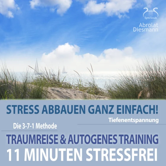 Cover: 11 Minuten Stressfrei - Stress abbauen ganz einfach!