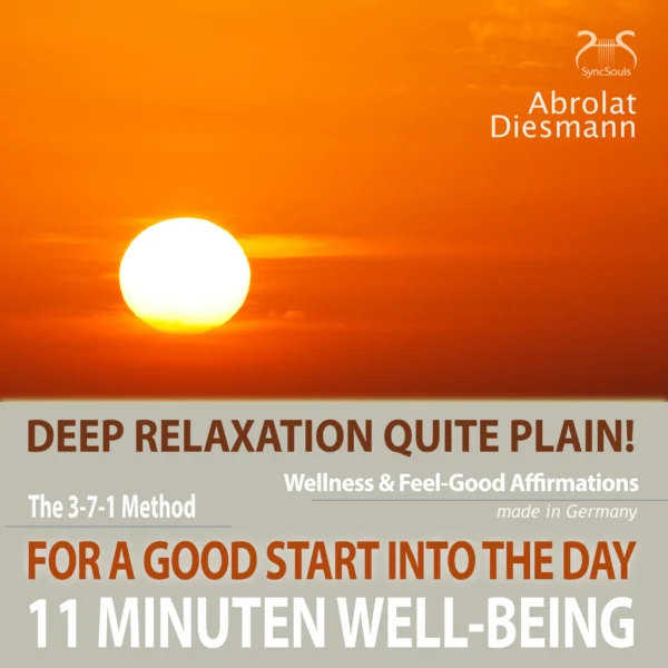 Cover: 11 Minutes Well-Being & Feel-Good Affirmations