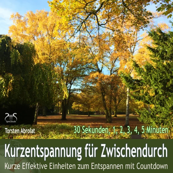 Cover: Kurzentspannung für Zwischendurch - 30 Sekunden, 1 bis 5 Minuten