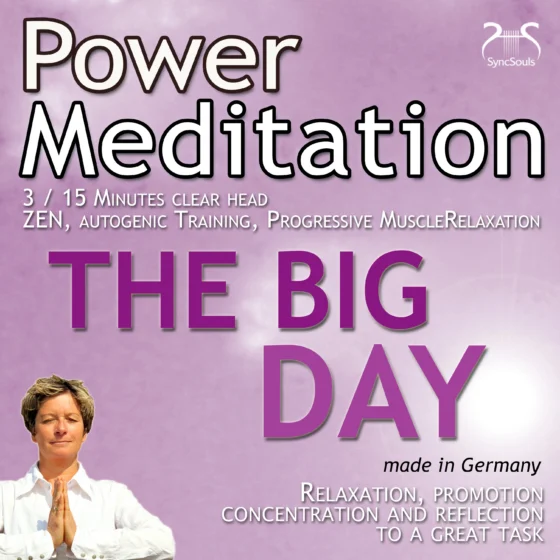 Cover: Power Meditation "The Big Day"