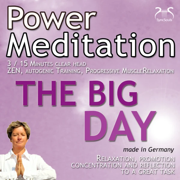 Cover: Power Meditation "The Big Day"