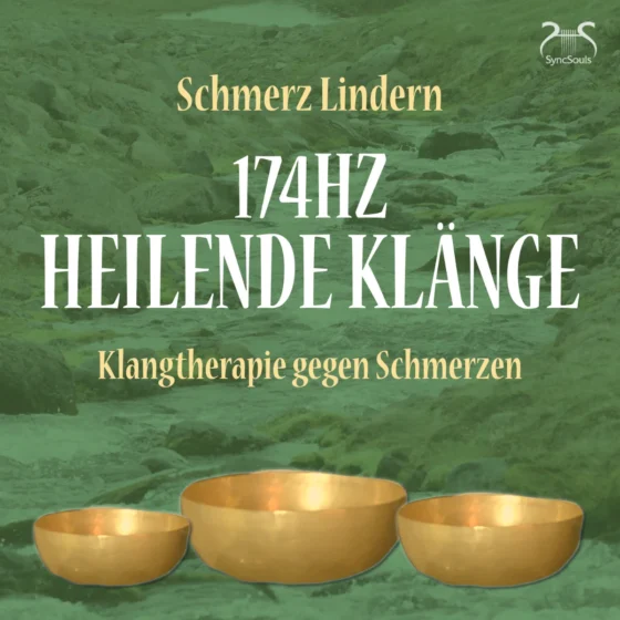Cover: 174Hz Heilende Klänge: Schmerz Lindern, Klangtherapie gegen Schmerzen