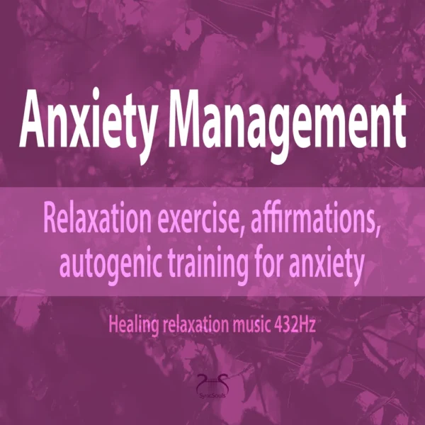 Anxiety Management – Hörbuch Cover