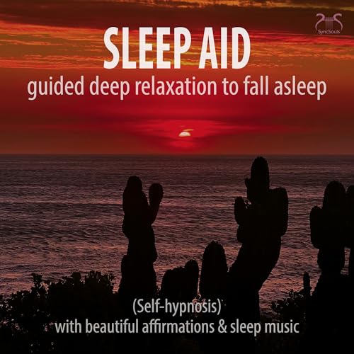 Cover: Sleep aid - Guided deep relaxation to fall asleep (English Edition)