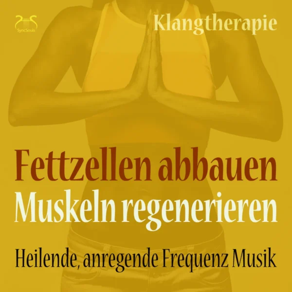 Fettzellen abbauen, Muskeln regenerieren – Heilende, anregende Frequenz Musik, Klangtherapie – Hörbuch Cover